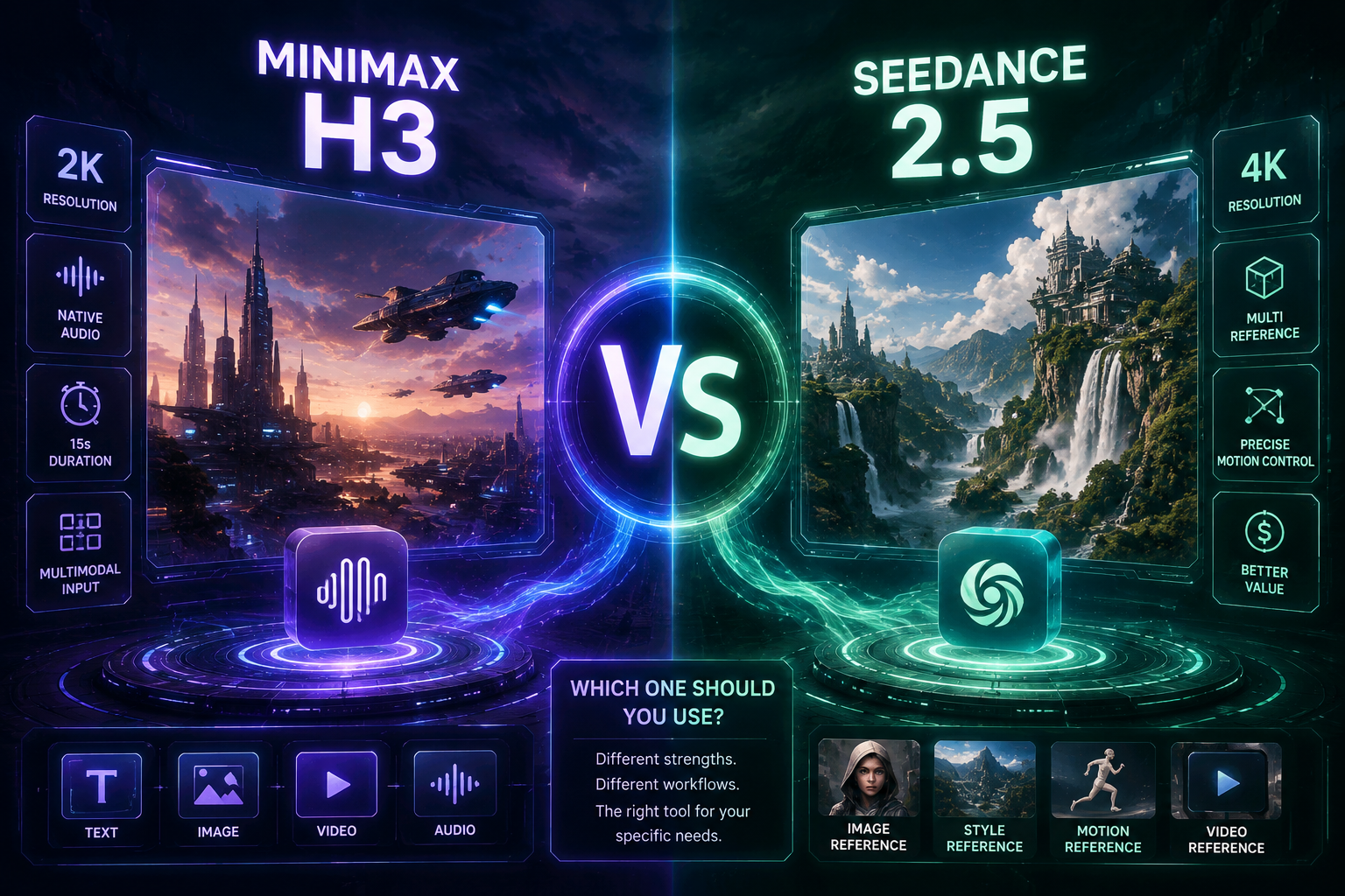 MiniMax H3 vs Seedance 2.5 comparison hero image