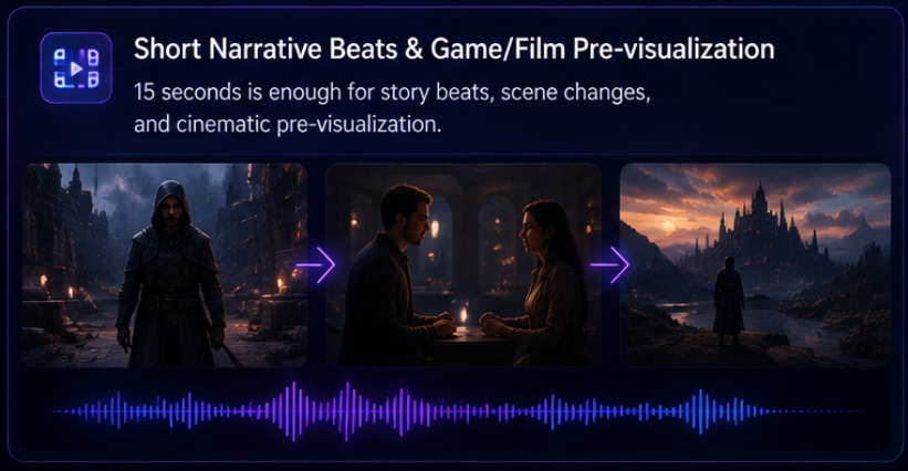 MiniMax H3 short narrative beat example